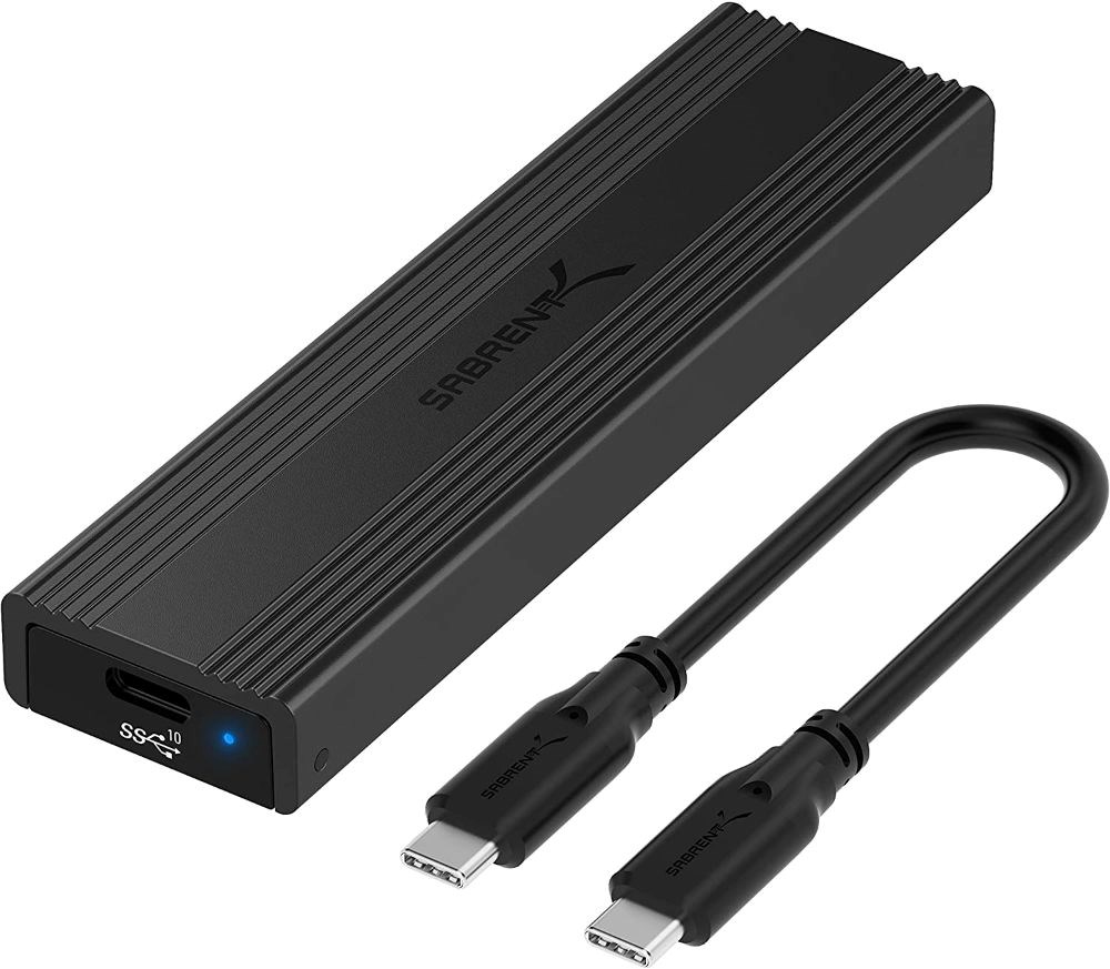  Sabrent USB 3.2 Type-C Enclosure for M.2 PCIe NVME