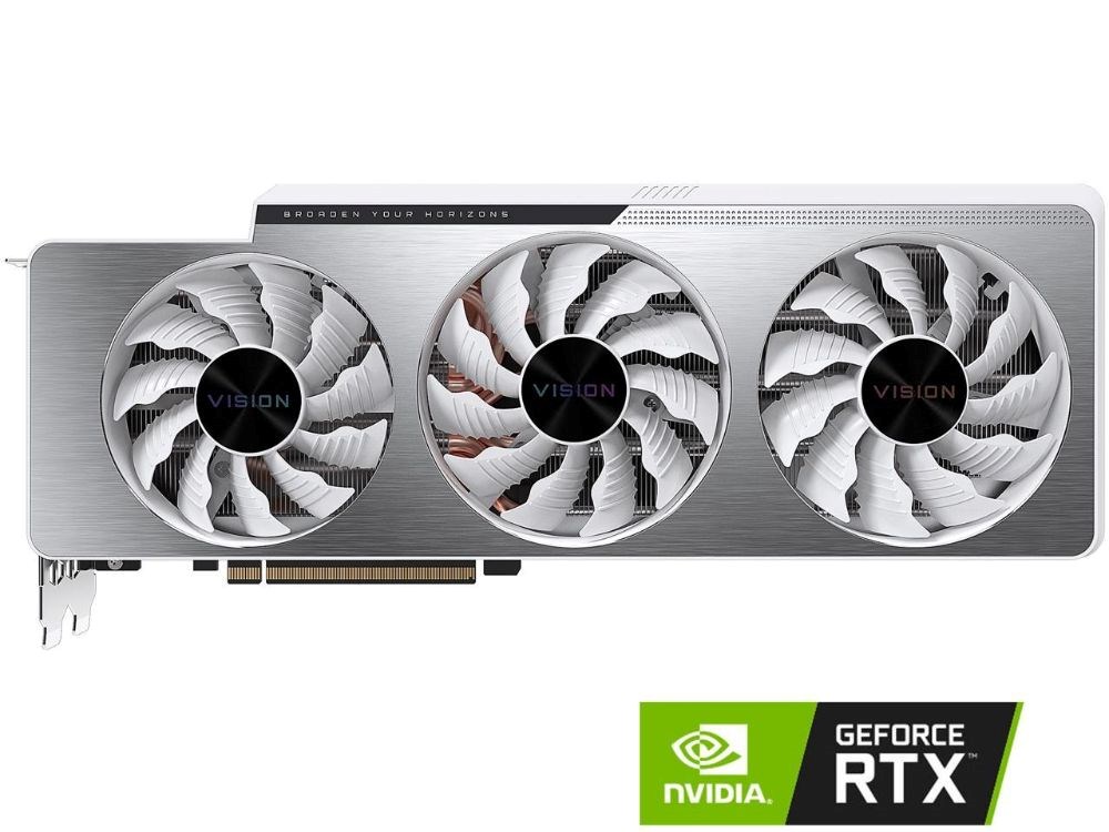  GIGABYTE Vision GeForce RTX 3070 Ti 8GB GDDR6X PCI Express 4.0 ATX Video Card GV-N307TVISION OC-8GD
