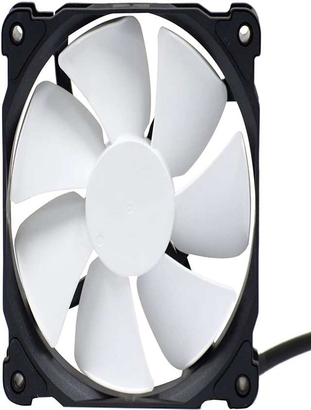  Phanteks 120mm, PWM, High Static Pressure Radiator Retail Cooling Fan PH-F120MP_BK_PWM,Black/White