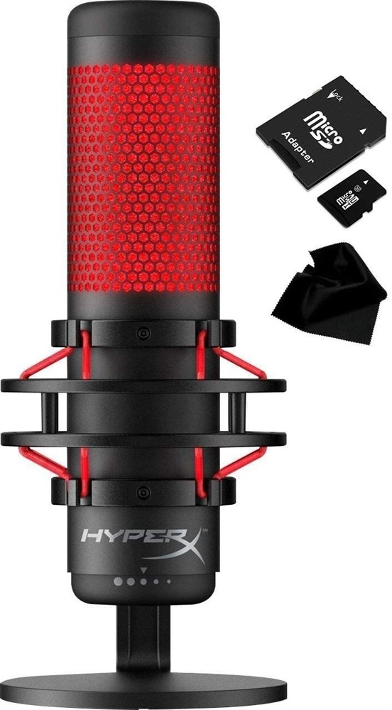 HyperX - QuadCast USB Multi-Pattern Electret Condenser Microphone