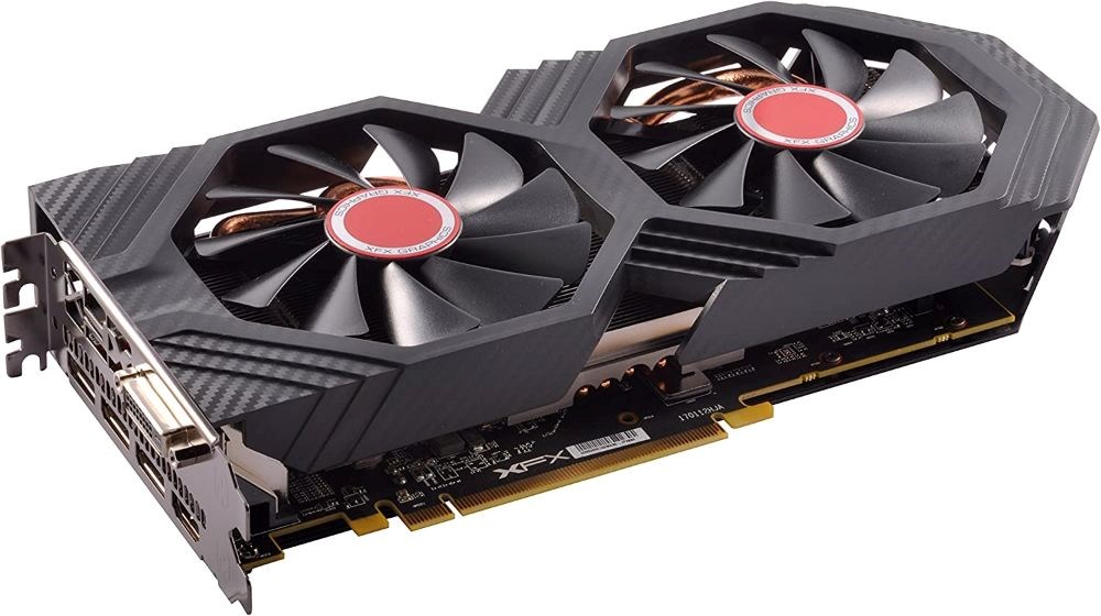 XFX Radeon RX 580 GTS XXX Edition 1386MHz OC+, 8GB GDDR5, VR Ready, Dual BIOS, 3xDP HDMI DVI, AMD Graphics Card (RX-580P8DFD6)