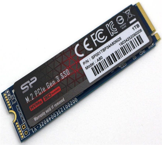  Silicon Power a80 PCIe NVMe SSD