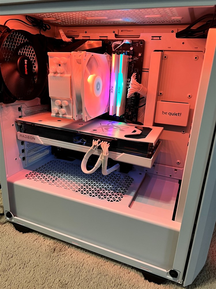 Be Quiet! Pure Base 500DX White build : r/gamingpc