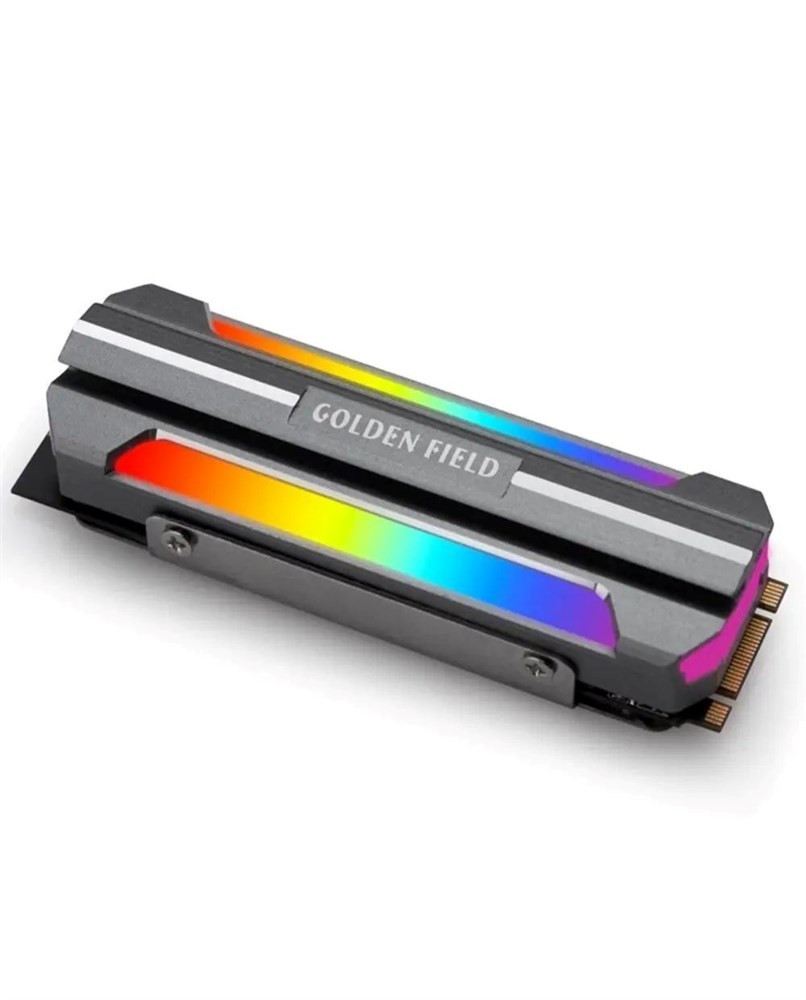  Golden Field RGB NVME heatsink