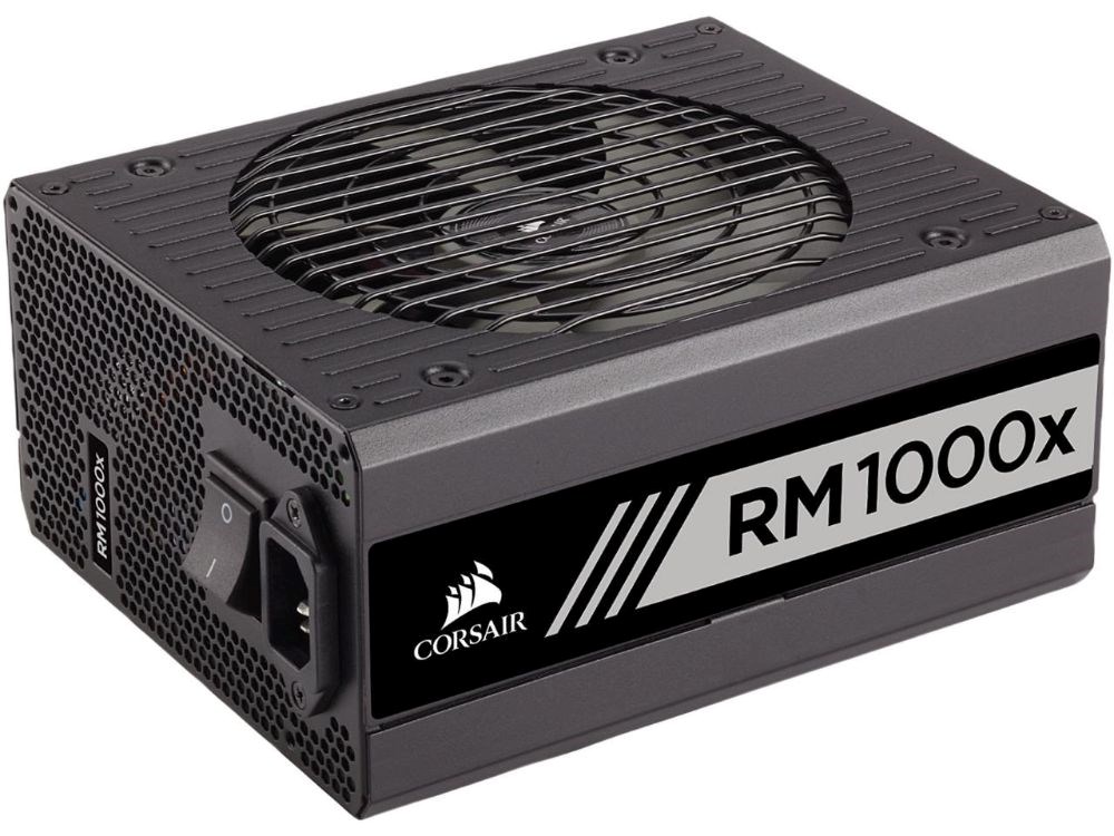 Corsair RMx Series RM1000x 1000 Watt 80 Plus Gold ATX Fully Modular Power Supply