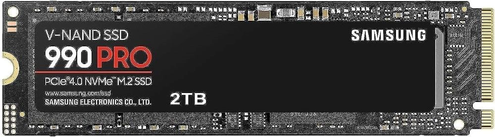  Samsung 990 PRO Series - 2TB PCIe Gen4. X4 NVMe 2.0c - M.2 Internal SSD