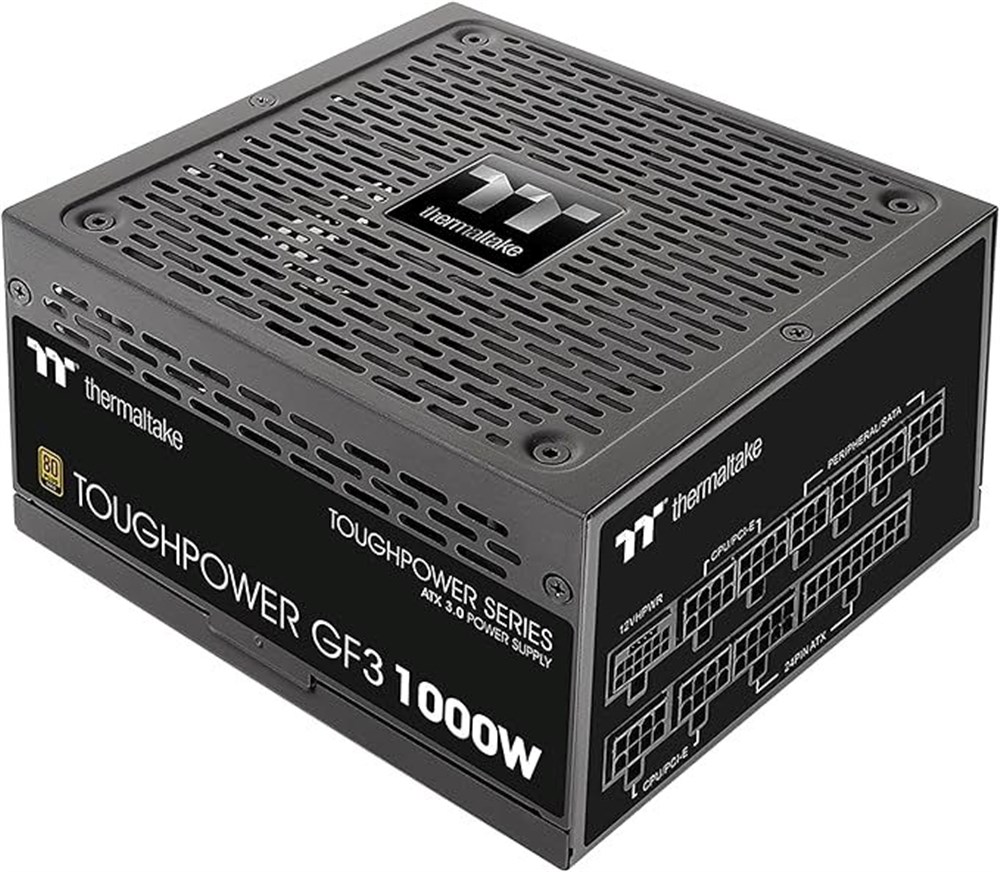  Toughpower GF3 1000 Watt 80 Plus Gold ATX Fully Modular Power Supply - ATX 3.0 Compatible