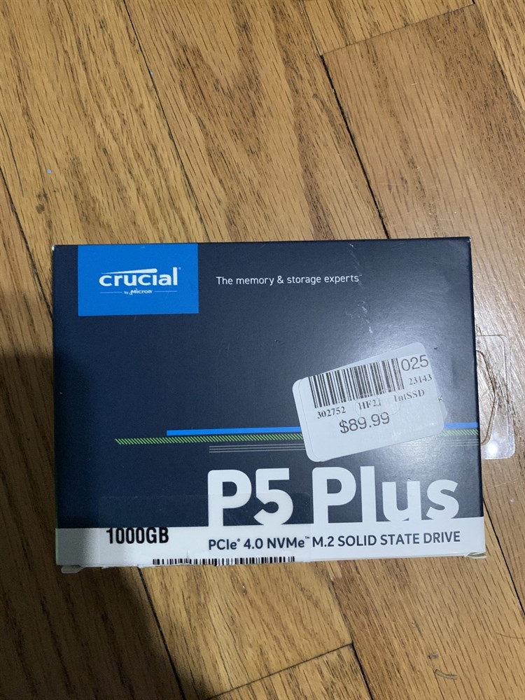 crucial p5 plus 1tb m2. ssd