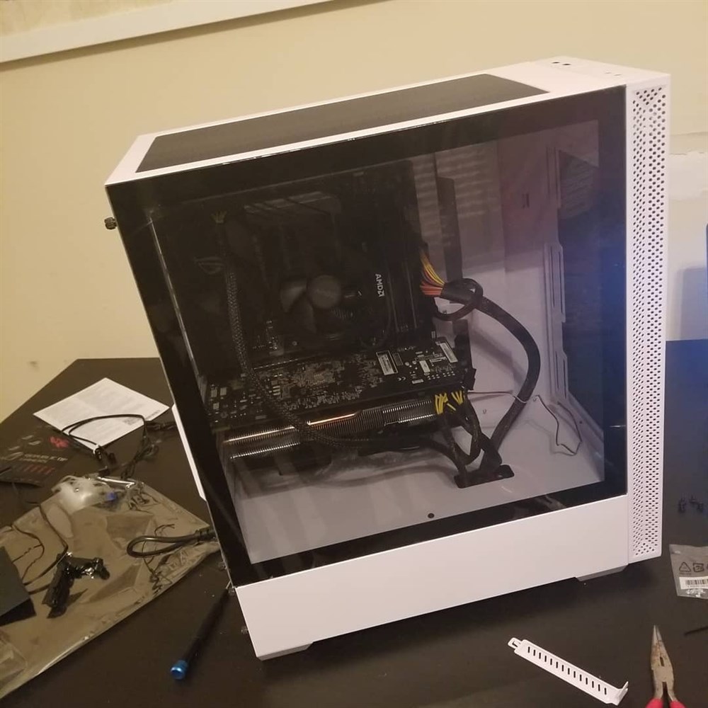 First ever pc build. - Micro Center Build