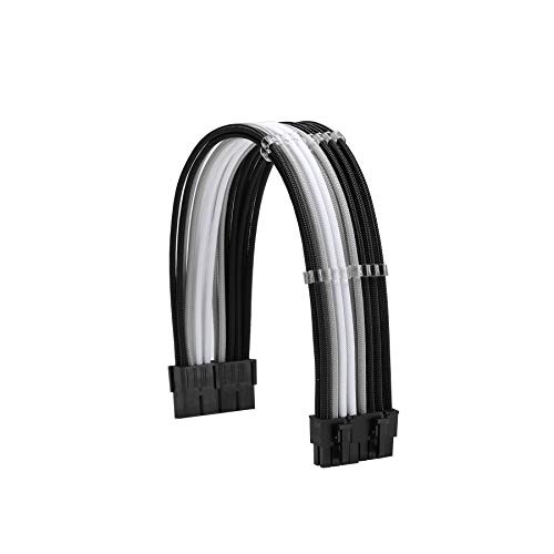  FormulaMod Sleeve Extension Cable Kit (Black/Silver/White)