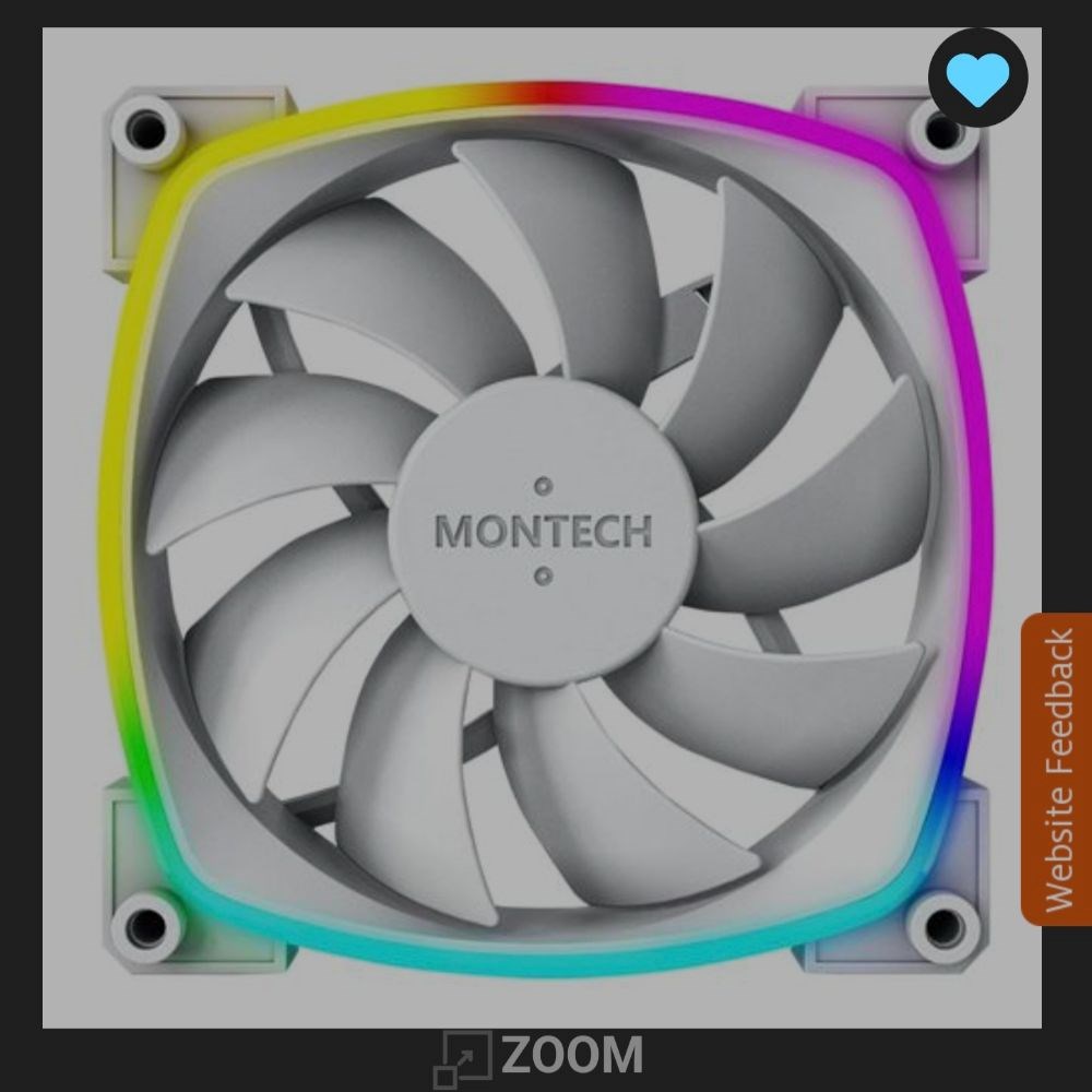 Montech 120MM Fan White