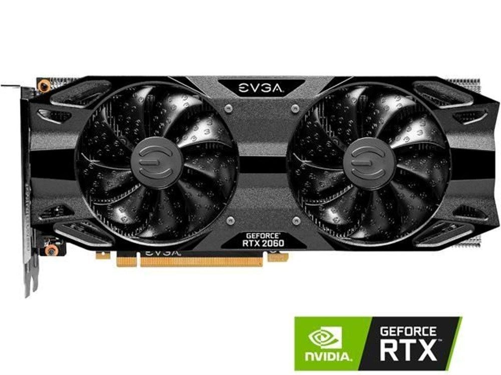  EVGA GeForce RTX 2060 12GB XC Gaming,12G-P4-2263-KR, GDDR6,Dual Fans,Metal Backplate