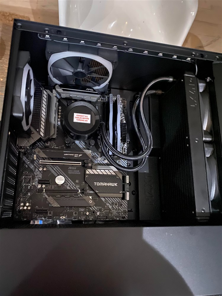 First Build:) - Micro Center Build