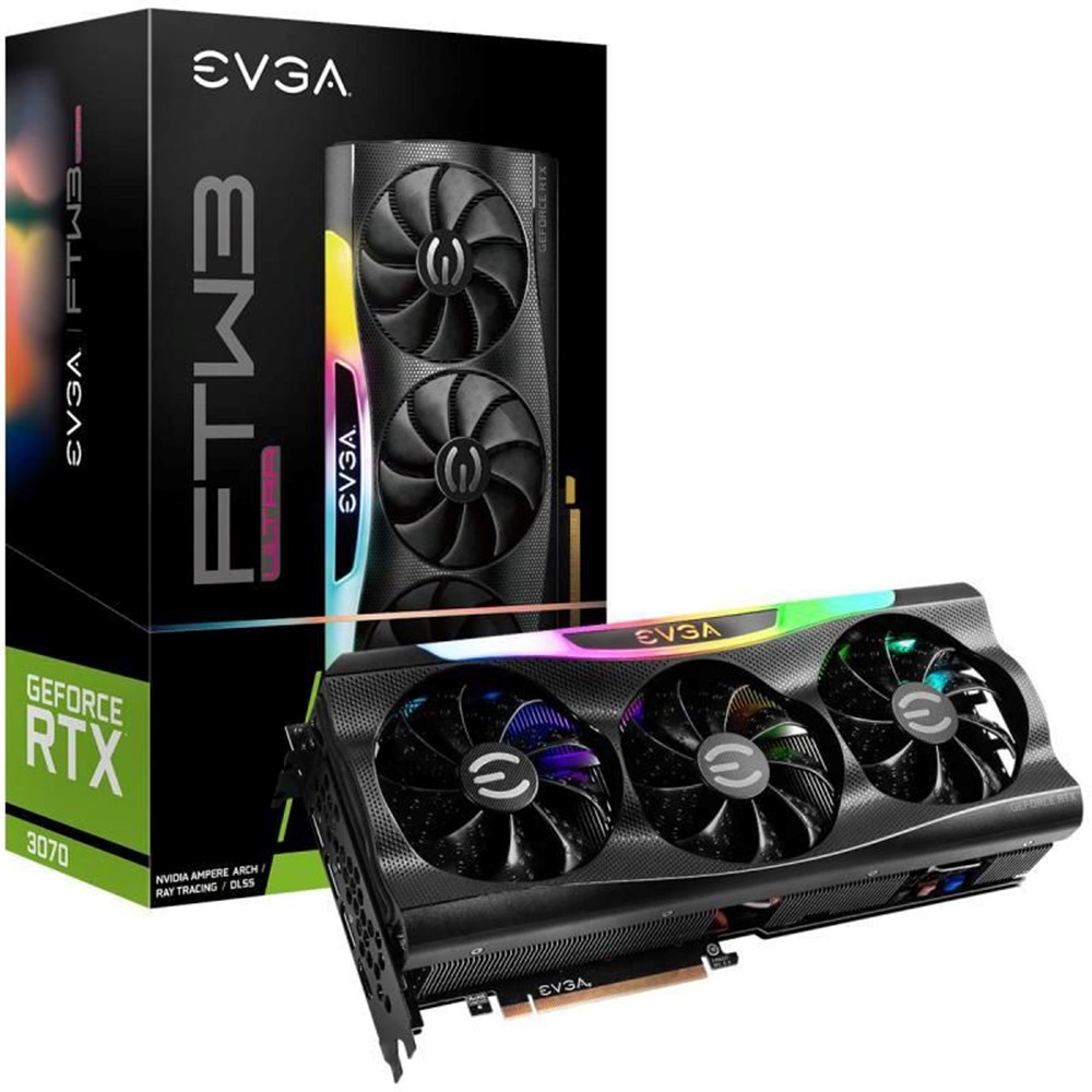 EVGA FTW3 ULTRA GAMING GeForce RTX 3070 8 GB Video Card