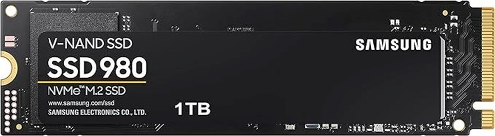 SAMSUNG 980 SSD 1TB PCle 3.0x4, NVMe M.2 2280