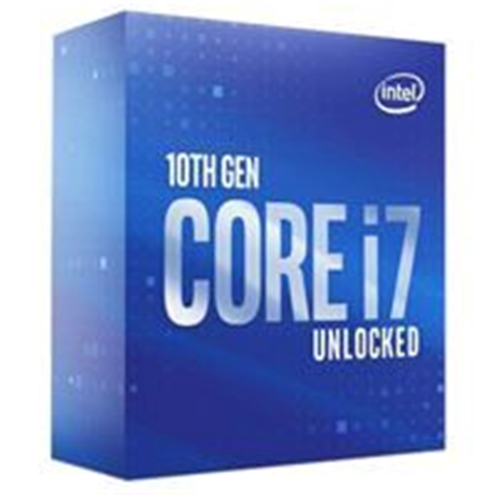  Intel Core i7-10700K Comet Lake 3.8GHz Eight-Core LGA 1200 Boxed Processor - Heatsink Not Included