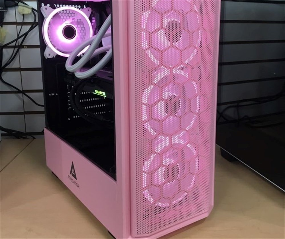 Pink Gaming Pc - Micro Center Build