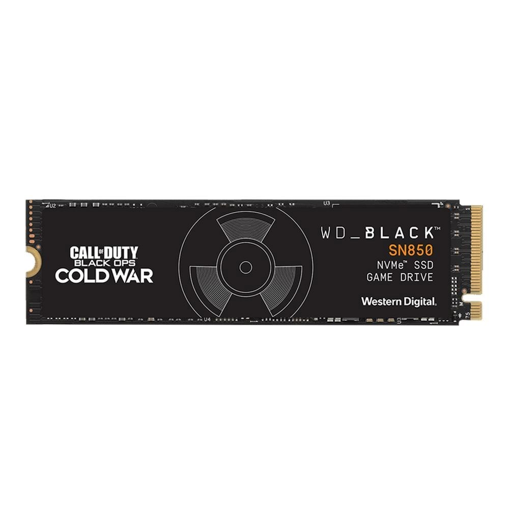 WD Black SN850 1TB CALL OF DUTY Edition M.2 NVMe Interface PCIe Gen 4x4 Internal Solid State Drive with 3D TLC NAND (WDBB2F0010BNC)