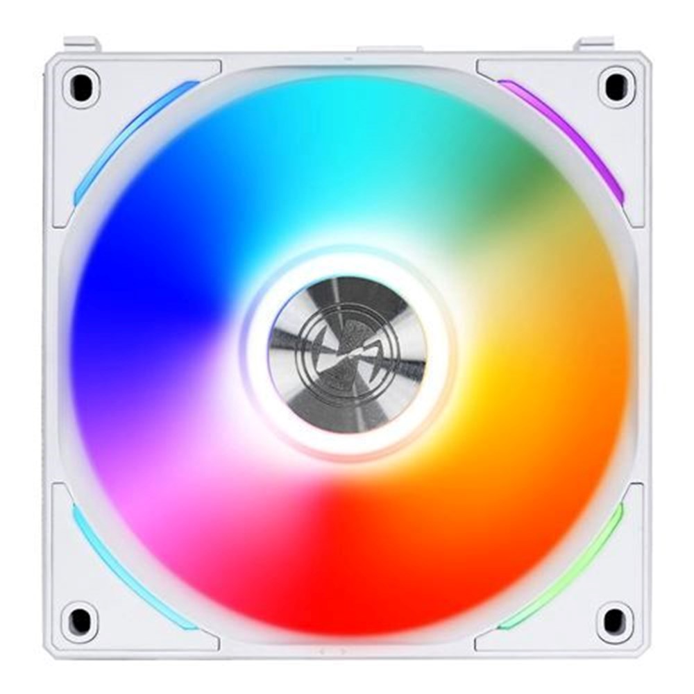 Lian Li UNI AL120 RGB Fluid Dynamic Bearing 120mm Case Fan - White
