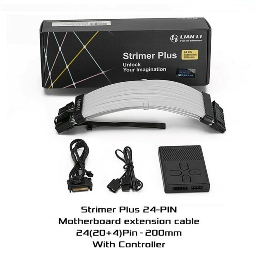  Lian Li Strimer Plus 24 RGB 24-Pin ATX Cable