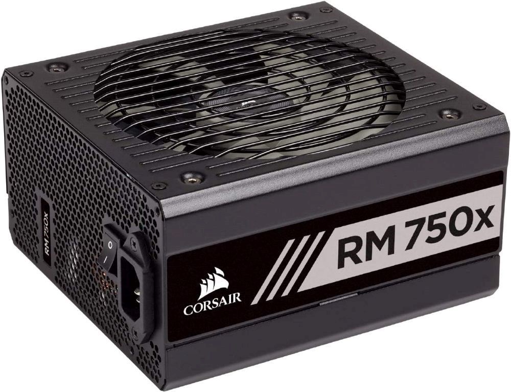 Corsair Power Supply RM750x 750 Watt 80 Plus Gold ATX Fully Modular Power Supply 2018