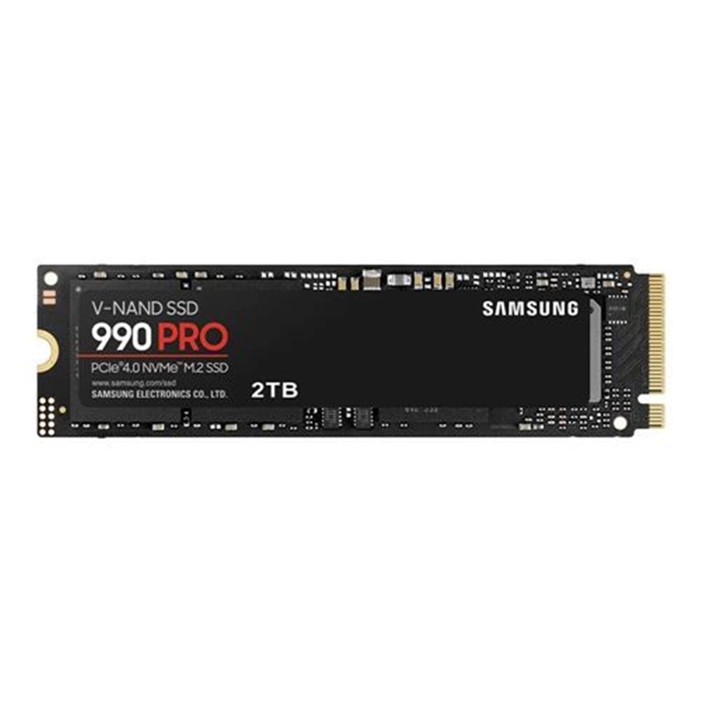  Samsung 990 PRO 2TB Samsung V NAND 3-bit MLC PCIe Gen 4 x4 NVMe M.2 Internal SSD