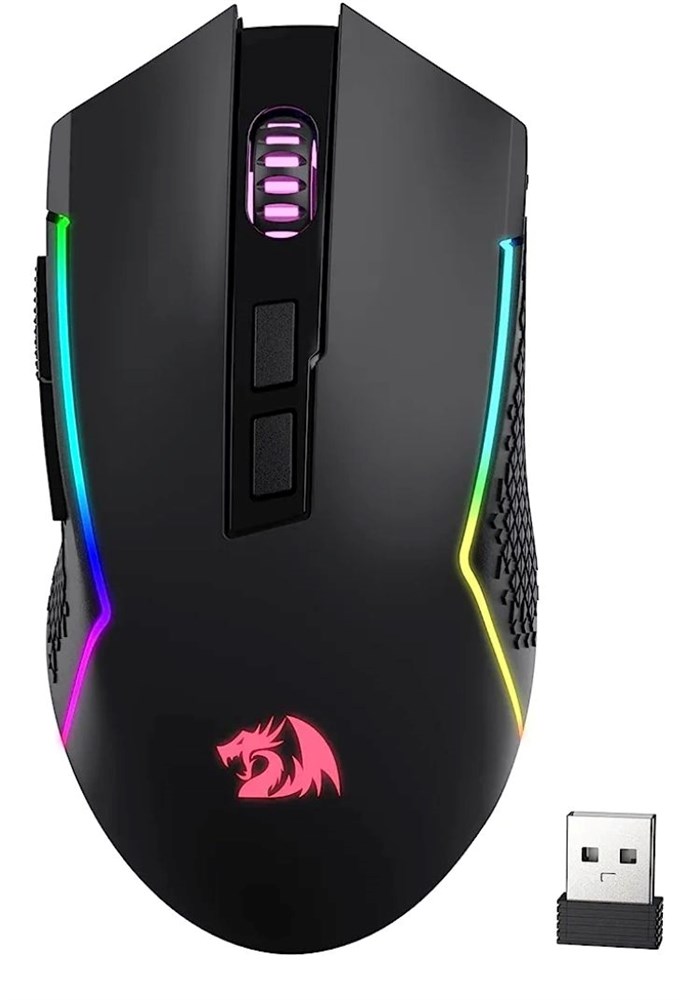 Redragon M693 Wireless Gaming Mouse, 8000 DPI Wired/Wireless