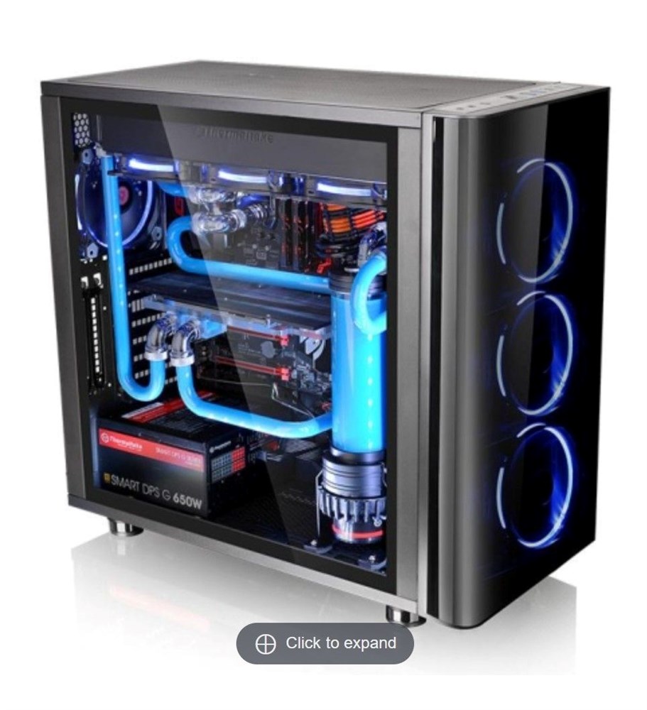  Thermaltake View 31 Tempered Glass Edition Mid Tower Chassis CA-1H8-00M1WN-00