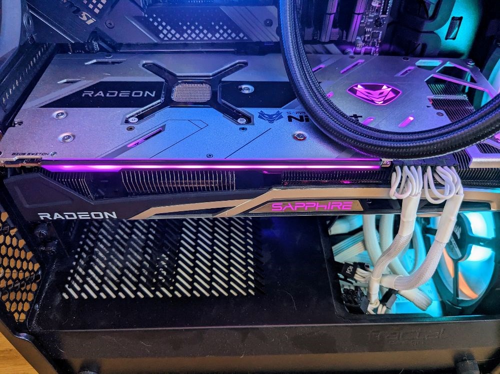 Sapphire Technology AMD Radeon RX 6800 XT Nitro Plus Overclocked Triple Fan 16GB GDDR6 PCIe 4.0 Graphics Card