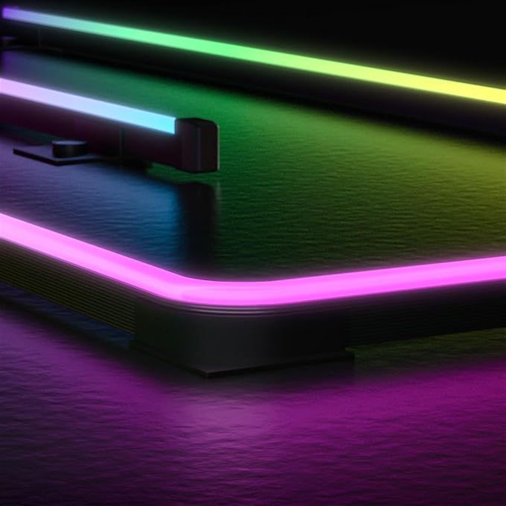 Vetroo Magnetic LED Strips for PC, 21.7 inches 5V 3PIN Addressable RGB LED Light Bars, PC Case Lighting for Aura SYNC, Gigabyte RGB Fusion, MSI Mystic Light Sync with 8pcs Str
