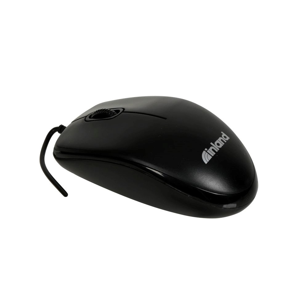 Inland USB Optical Mouse - Black