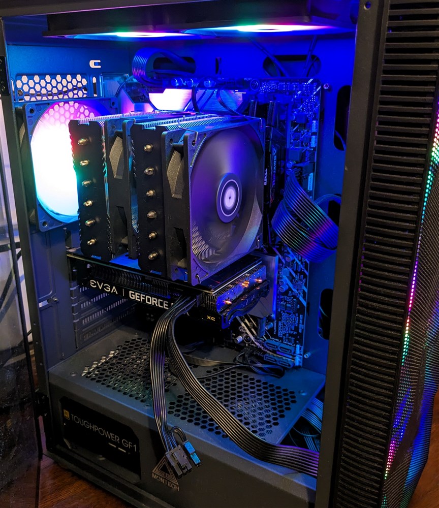 Ti Core Build First build - Micro Center Build