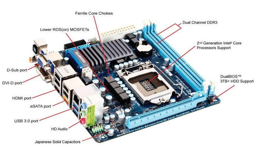  Gigabyte H61N-USB3