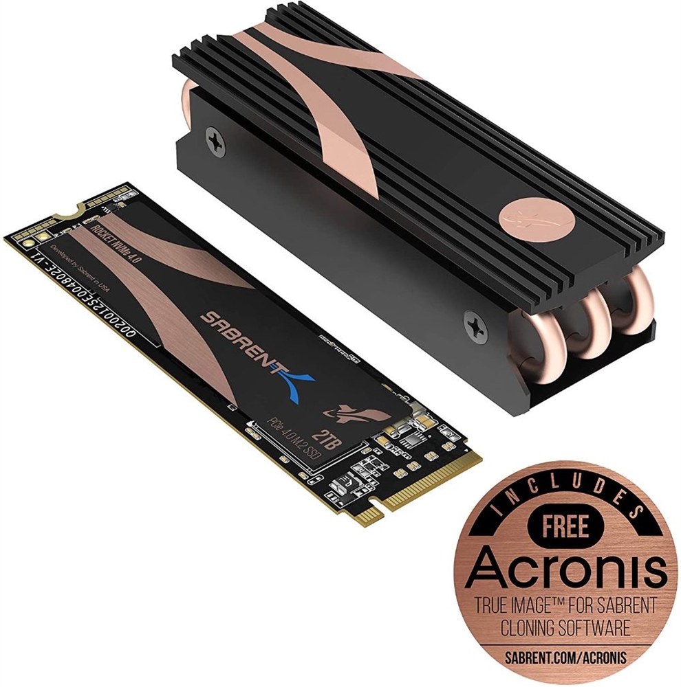 Sabrent Rocket HTSK 4.0 2 TB M.2-2280 NVME Solid State Drive