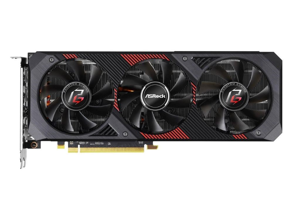 ASRock Phantom Gaming Radeon RX 5600 6GB GDDR6 PCI Express 4.0 Video Card RX5600 PHANTOM GAMING D3 6G OC