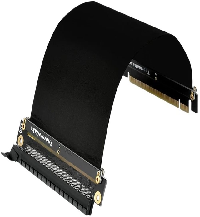  Thermaltake TT Gaming PCI-E x16 3.0 Black Extender Riser Cable 200mm AC-053-CN1OTN-C1
