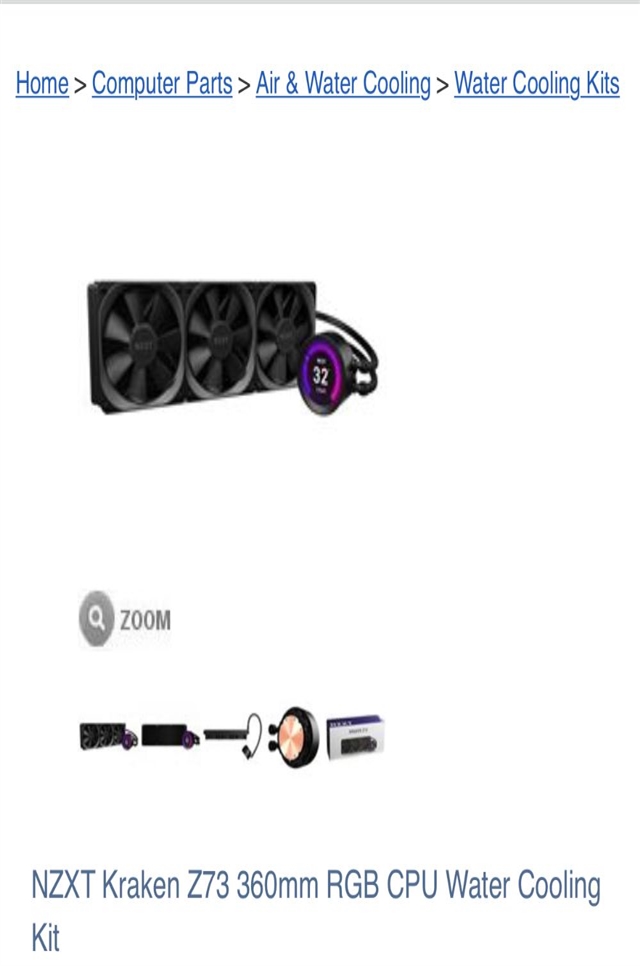  NZXT Kraken Z73 AIO cooler