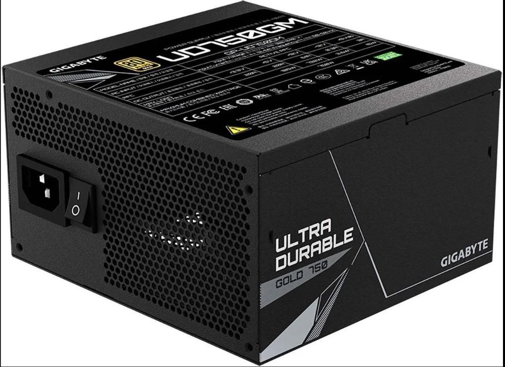 GIGABYTE GP-UD750GM 750 W ATX 12V v2.31 80 PLUS GOLD Certified Full Modular Active PFC Power Supply