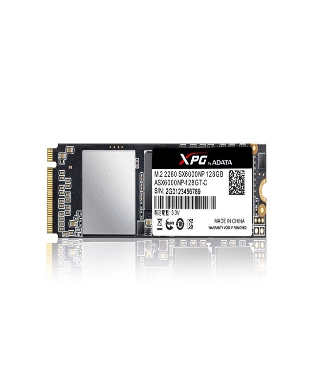  XPG SX6000 128GB M.2 PCIe NVMe Internal SSD w/ DIY Heatsink 