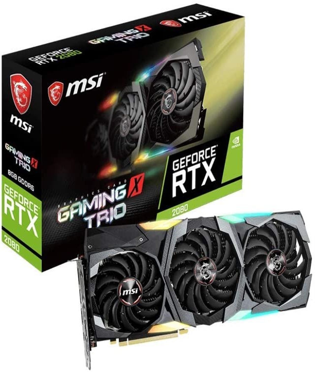 MSI Gaming GeForce RTX 2080 8GB GDRR6 256-bit VR Ready Graphics Card