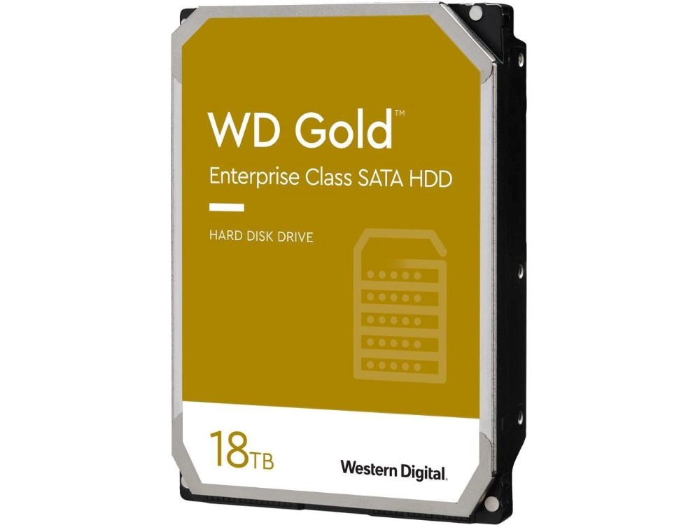 WD Gold 18TB Enterprise Class Hard Disk Drive - 7200 RPM Class SATA 6Gb/s 512MB Cache 3.5 Inch - WD181KRYZ - OEM