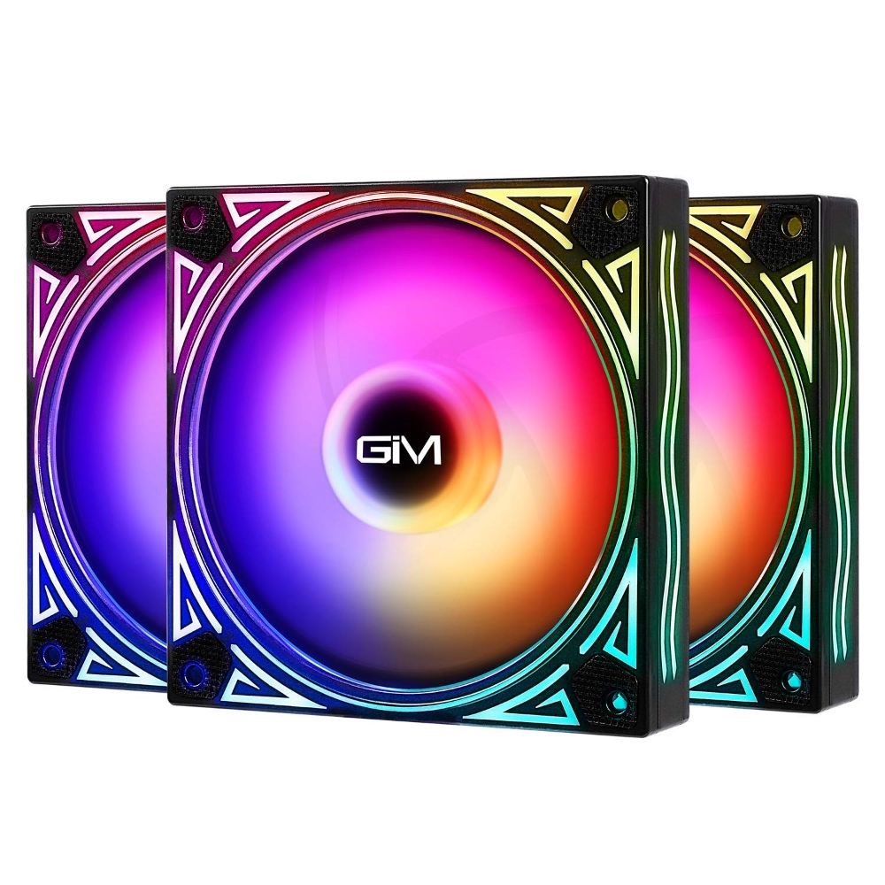 GIM KB-11 RGB Case Fans